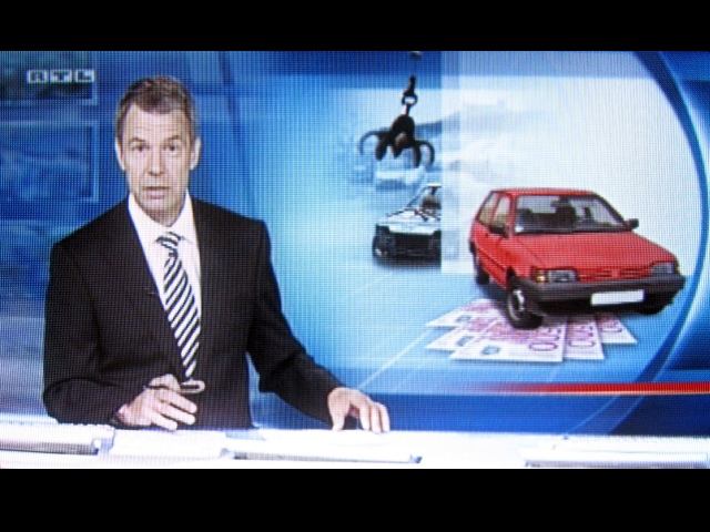 NISSAN Sunny N13 Diesel LX : 'RTL Aktuell' zum Thema 'Abwrackprämie' - 17.08.2009