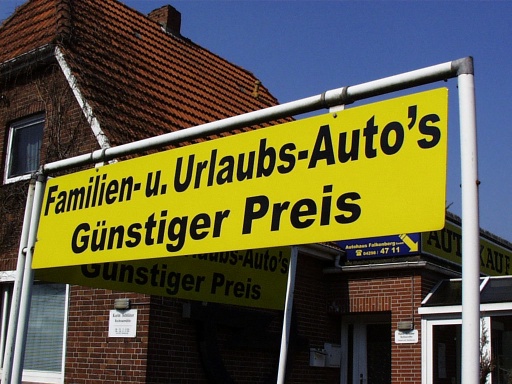 Autohndler in Lilienthal bei Bremen - 01.04.2007