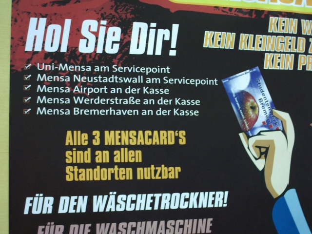 Mensa Universitt Bremen - 04.04.2007