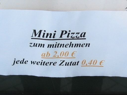 Pizzeria 'Rialto' in Braunlage - 18.09.2007
