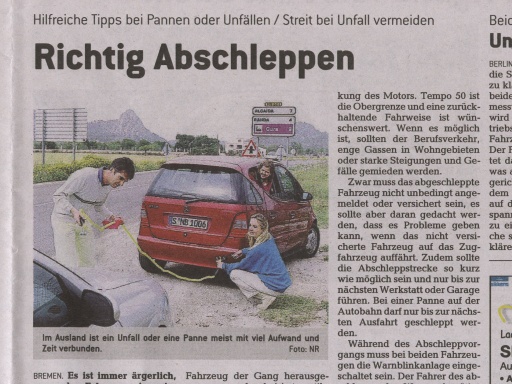 Verlags-Sonderverffentlichung im 'Bremer Anzeiger' - 17.02.2008