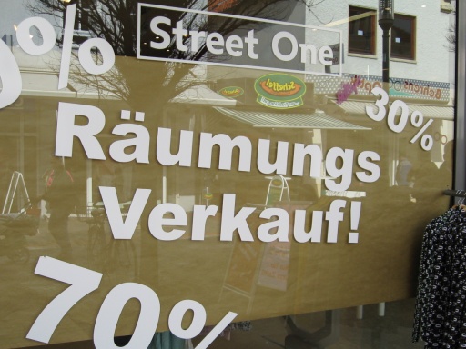 Entdeckt in der Vegesacker Fugngerzone - 12.04.2008