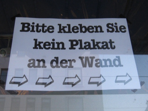 Gesehen im Bremer 'Viertel' - 16.04.2008