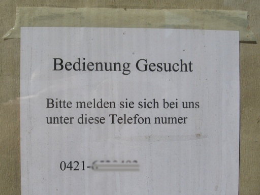 Gesehen in Bremen-Vegesack - 21.04.2008