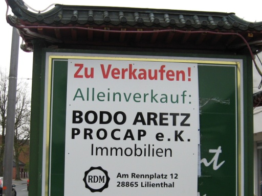 Gesehen in Lilienthal bei Bremen - 26.04.2008