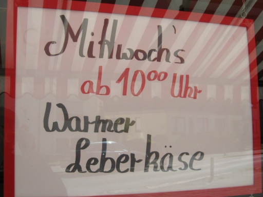 Fleischerei in Bremen-Oberneuland - 04.05.2008