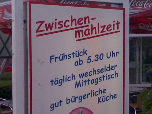 Schnellrestaurant in Norderstedt - 01.08.2008