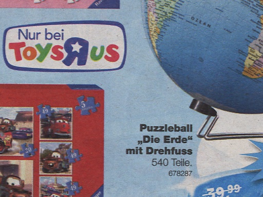Anzeige einer Spielzeugkette - 28.11.2008