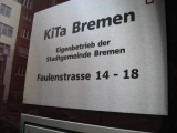 Trschild der KiTa Bremen in der Faulenstrae (08.03.2008) - Bild 137/169