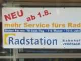 Fahrradstation am Bahnhof Vegesack (16.08.2008) - Bild 41/169