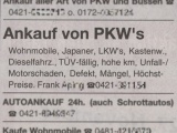 Kleinanzeige eines Autohndlers (28.11.2008) - Bild 18/169