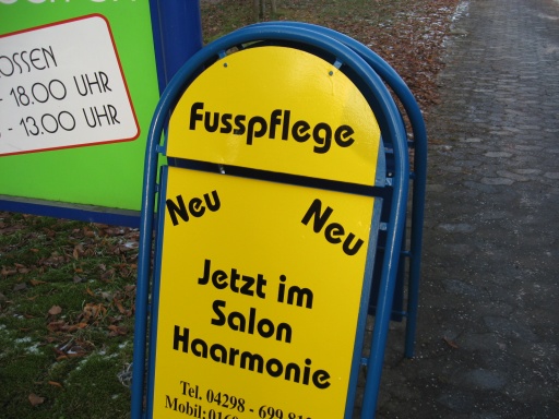 Aufsteller in Lilienthal - 11.01.2009