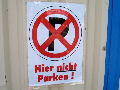 Gesehen bei einem Mbelgeschft in Buschhausen - 21.08.2009