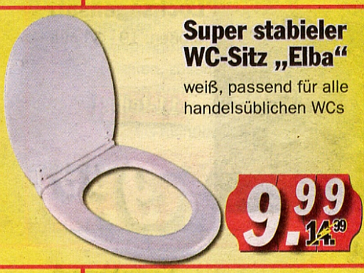 Prospekt eines Sonderpostenmarktes - 23.01.2010