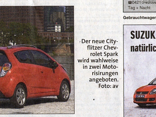 Bildbeschreibung im 'Weser Report' - 07.03.2010