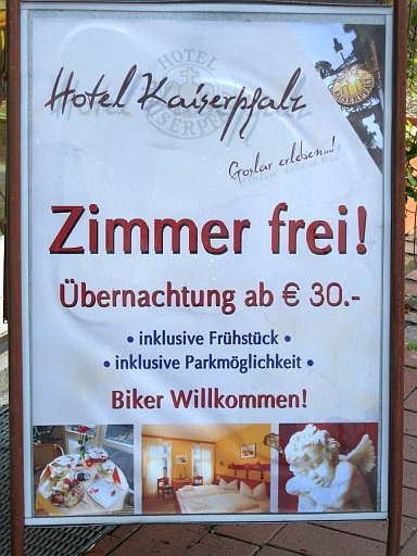 Hotel in Goslar - 04.09.2010
