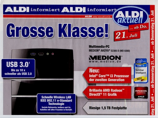 Aldi-Nord-Prospekt - 24.07.2011