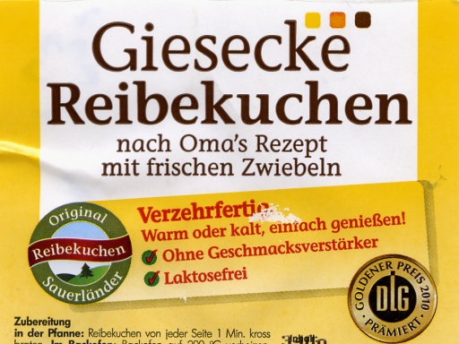 Reibekuchen-Verpackung - 03.06.2012