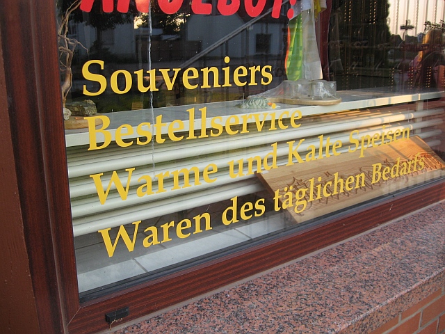 Ladengeschft in Friedrichsbrunn im Harz - 08.07.2013