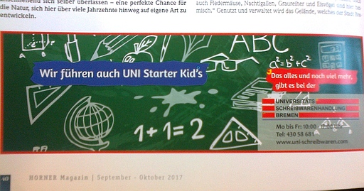 Anzeige - 23.10.2017