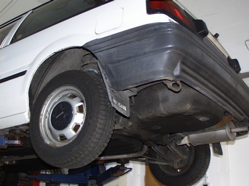 NISSAN Sunny N13 Diesel LX : Werkstatt - 09.03.2007
