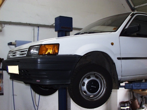 NISSAN Sunny N13 Diesel LX : Werkstatt - 09.03.2007