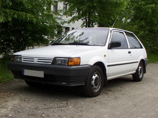 NISSAN Sunny N13 Diesel LX : Bahnhof Bremervrde-Sd - 20.05.2007