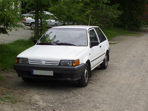 NISSAN Sunny N13 Diesel LX : Bahnhof Bremervrde-Sd - 20.05.2007