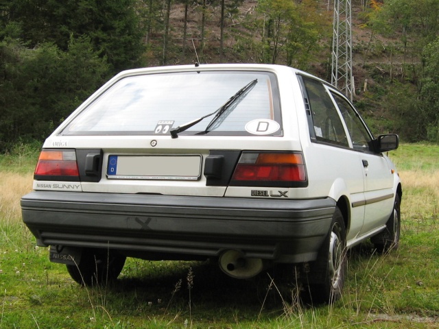 NISSAN Sunny N13 Diesel LX : Sieber (Harz) - 19.09.2007