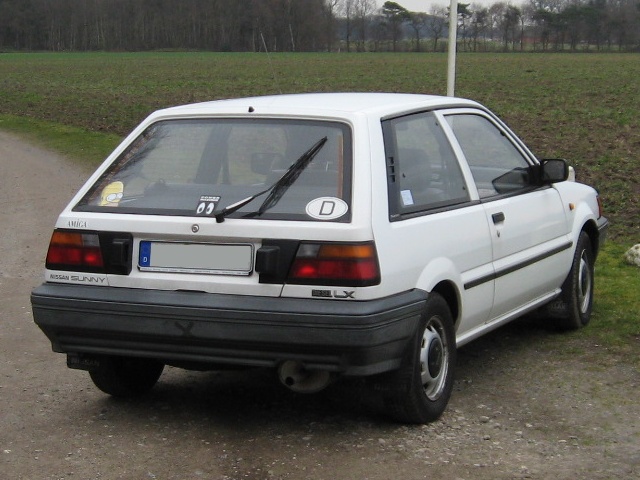 NISSAN Sunny N13 Diesel LX : Am Sender Steinkimmen - 15.03.2008