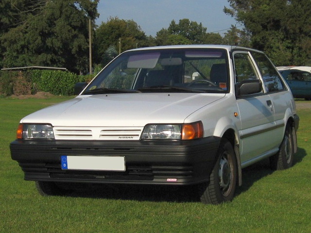 NISSAN Sunny N13 Diesel LX : Am Silbersee bei Stuhr - 27.09.2008