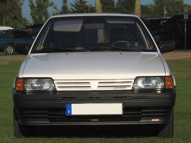 NISSAN Sunny N13 Diesel LX : Am Silbersee bei Stuhr - 27.09.2008