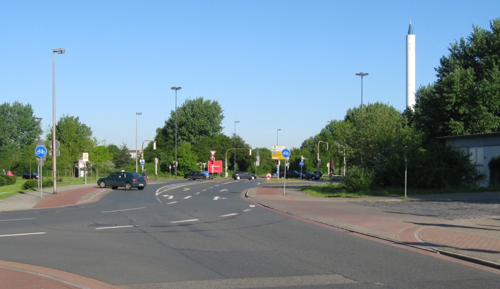 Panoramio-Archiv : Spittaler Strae/Mary-Astell-Strae - Lehe, Horn-Lehe, Bremen - 05.2008