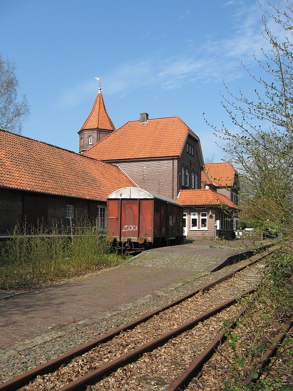 Panoramio-Archiv : Gterabfertigung am Alten Bahnhof - Westerstede - 04.2009