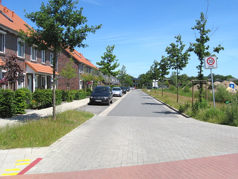 Panoramio-Archiv : Am Borgfelder Saatland - Borgfeld, Bremen - 06.2009