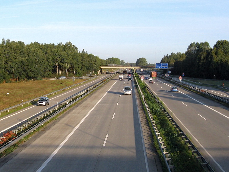Panoramio-Archiv : Blick auf die A27 - Lehe, Horn-Lehe, Bremen - 09.2009