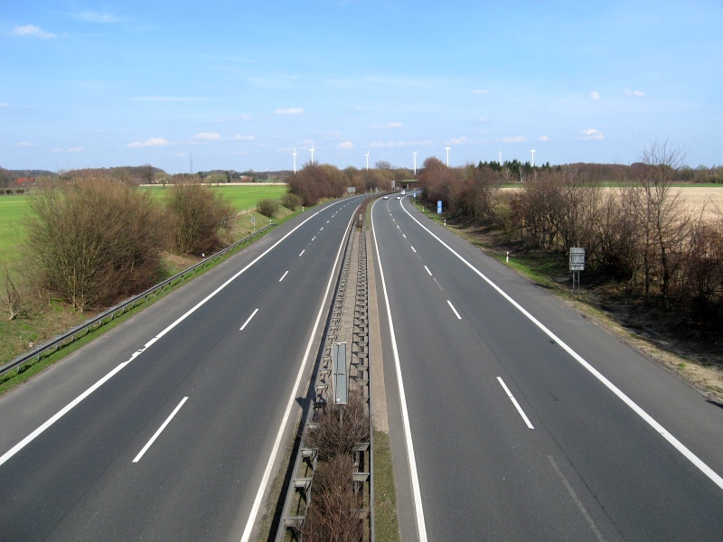 Panoramio-Archiv : A28 Richtung Bremen - Khlingen - 04.2010