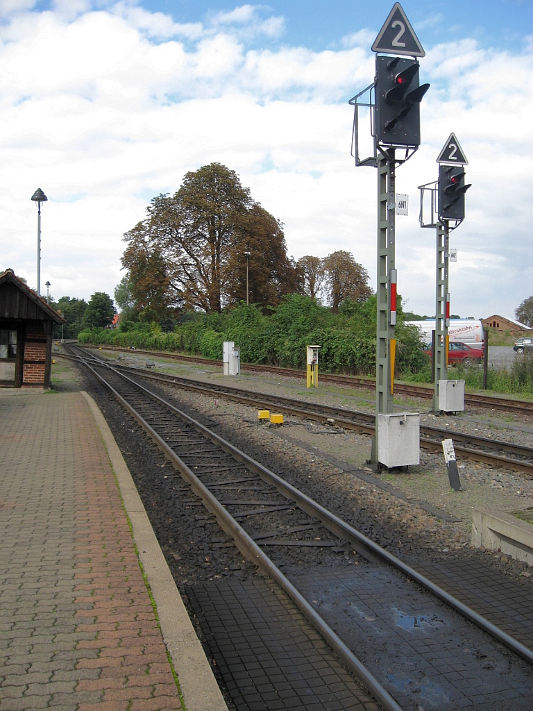 Panoramio-Archiv : Signale am Bahnhof Westerntor - Wernigerode - 09.2010