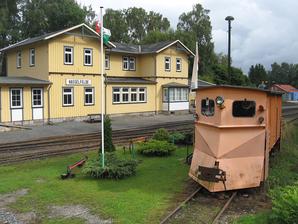 Panoramio-Archiv : Bahnhof und Schneepflug - Hasselfelde - 08.2010