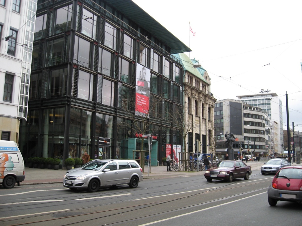 Panoramio-Archiv : Sparkasse, Am Brill - Altstadt, Mitte, Bremen - 04.2008