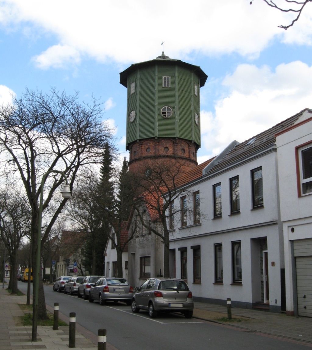 Panoramio-Archiv : Alter Wasserturm, Bermpohlstrae - Vegesack, Bremen - 04.2008