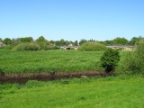 Die Jan-Reiners-Brcke vom Borgfelder Deich aus gesehen - Borgfeld, Bremen (05.2010) - Bild 44/86
