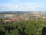 Blick vom Aussichtsturm Ziegenkopf auf Blankenburg (08.2010) - Bild 56/86